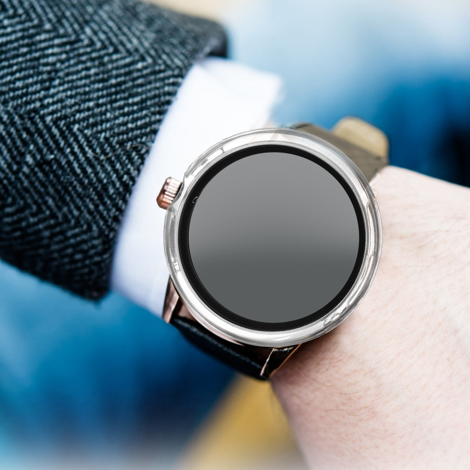 Watch Case Bumper - Watch Bumper Protective Case Pc Material