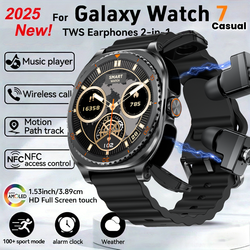 Smartwatch Headset - TWS 2in 1 Smart Watch with