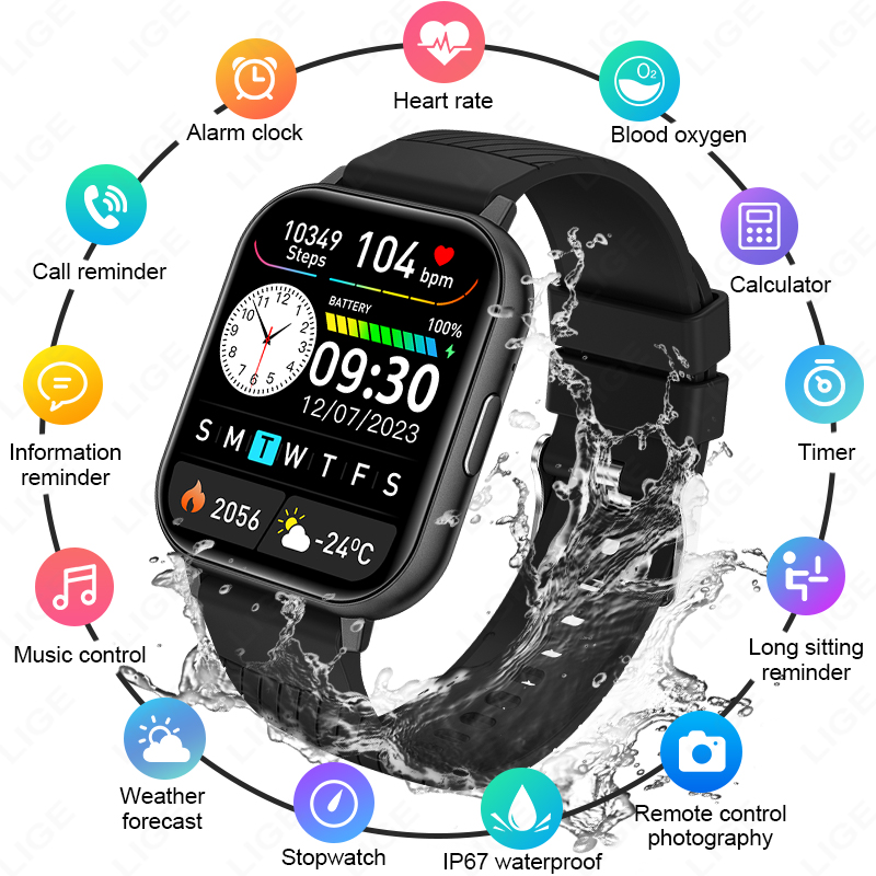 Android Smartwatch Accessories - New Smart Watch Men Full Touch