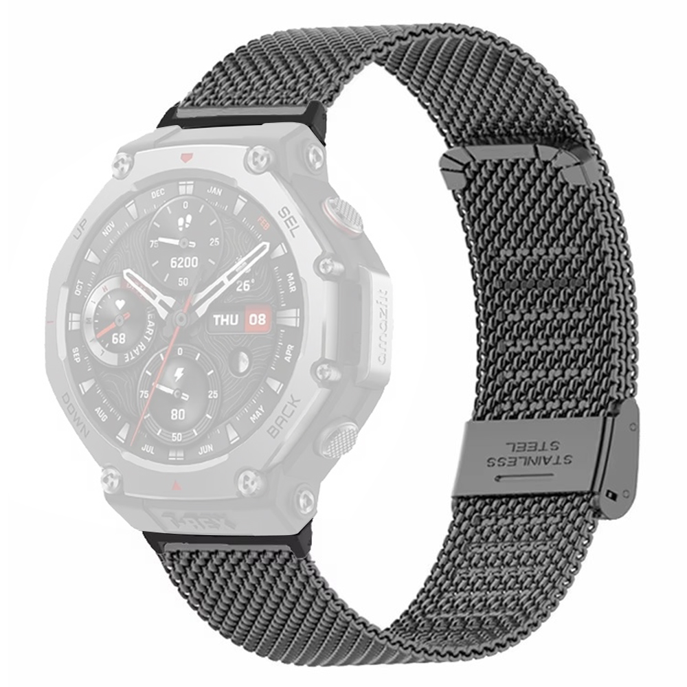 Stainless Mesh Band - For Huami Amazfit T-Rex Pro A1918