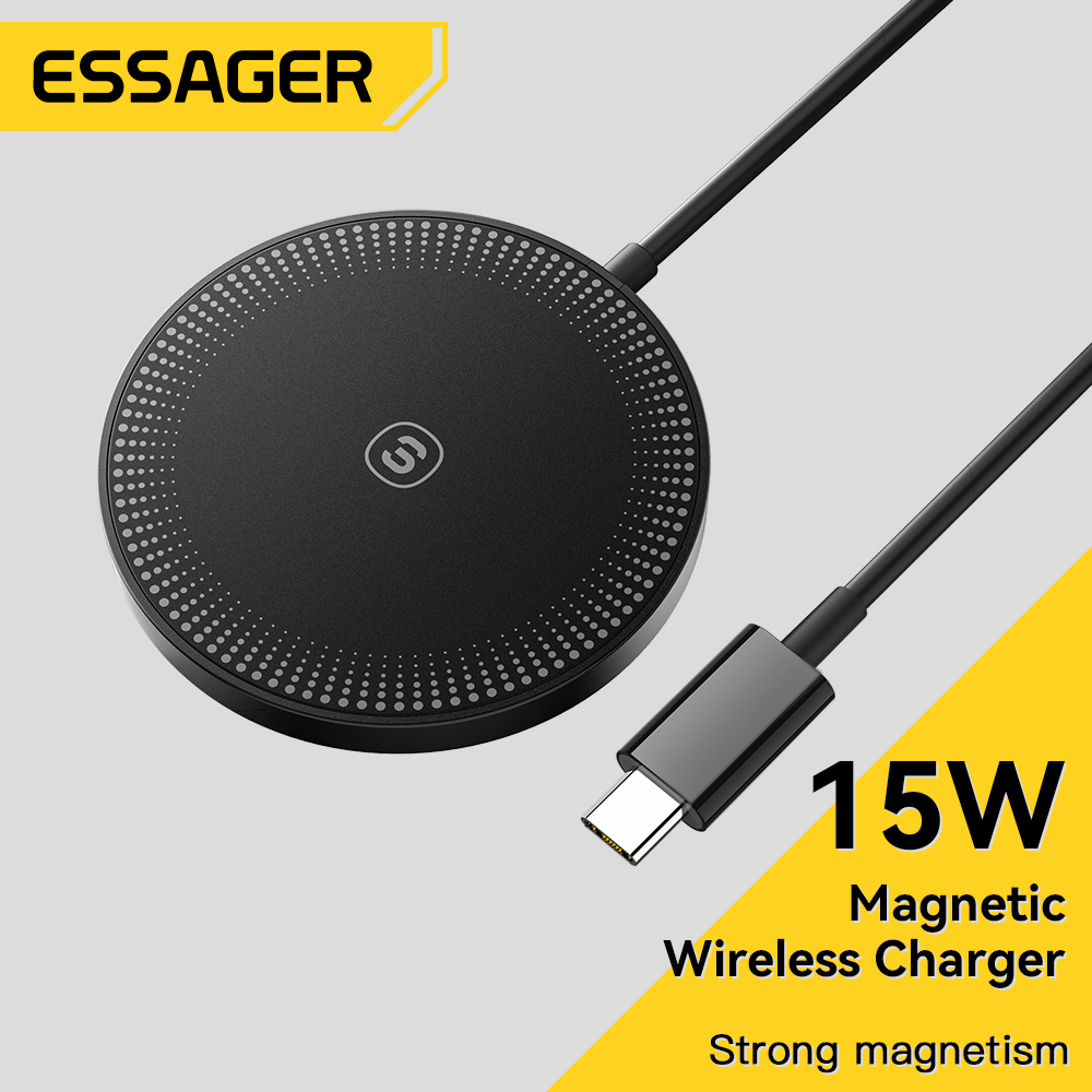 Essager Magnetic Qi Wireless C - Wireless Charger Watch ulasan dan harga