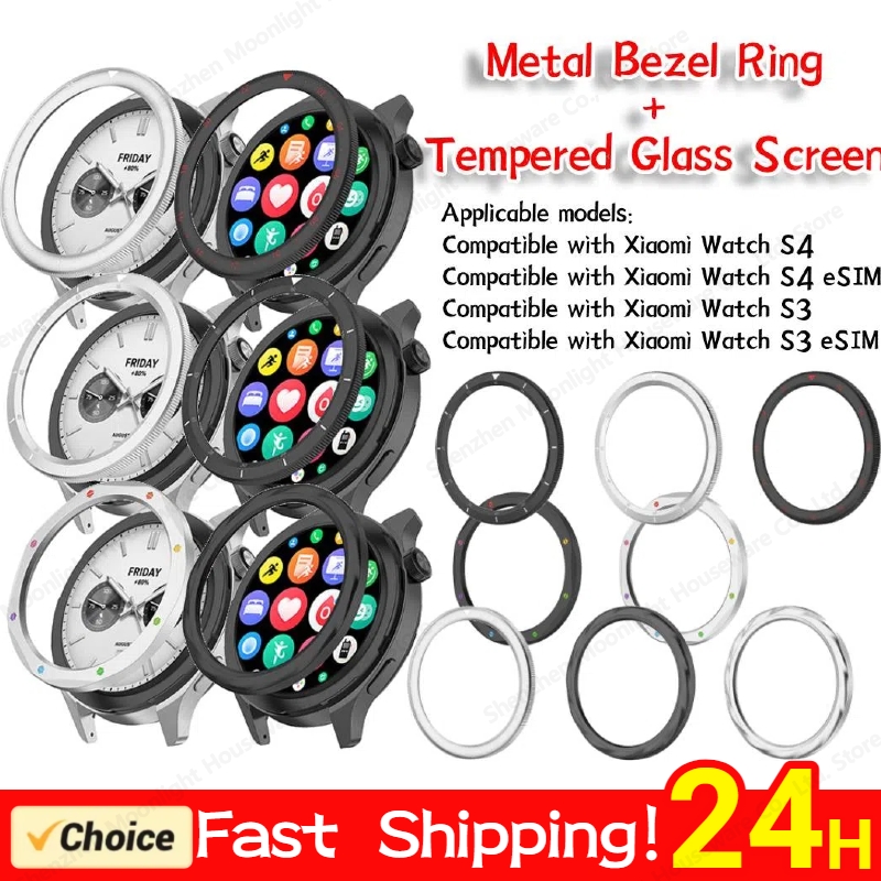 Metal Bezel for  Xiaomi Watch  - Xiaomi Smartwatch S3 Accessories ulasan dan harga
