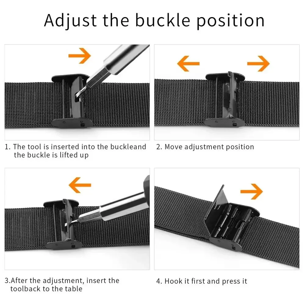 Metal Bands for Huawei Band 6/ - Stainless Mesh Band ulasan dan harga