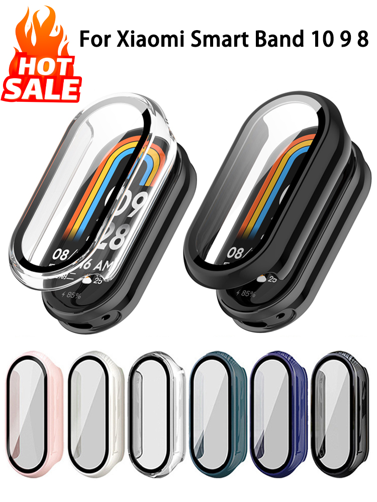 Tempered Glass+PC Case For Xia - Smartwatch Icon ulasan dan harga