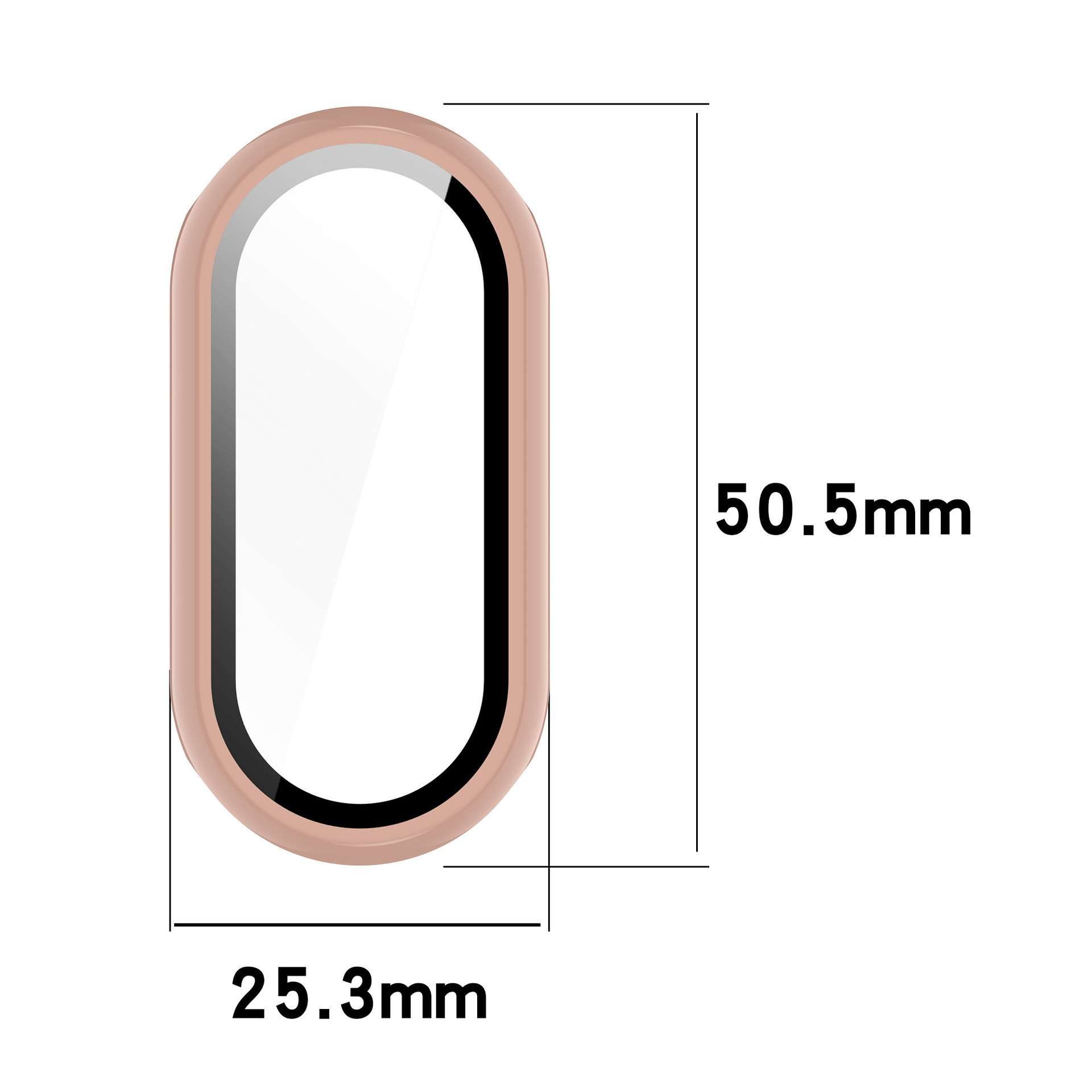 Tempered Glass+PC Case For Xia - Smartwatch Icon ulasan dan harga