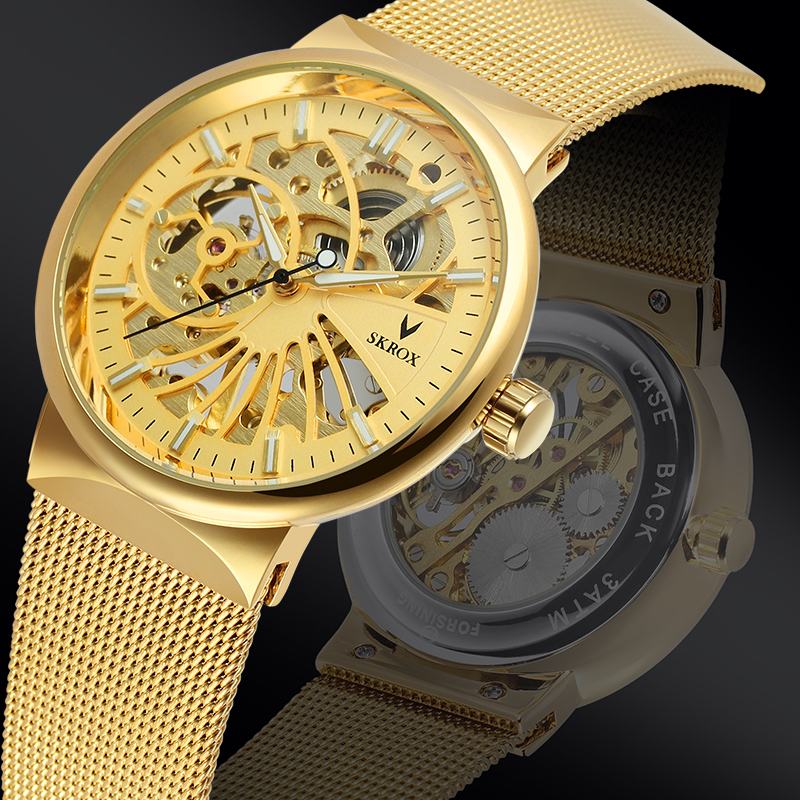 SKROX Luxury Brands Fashion Ma - Stainless Mesh Band ulasan dan harga