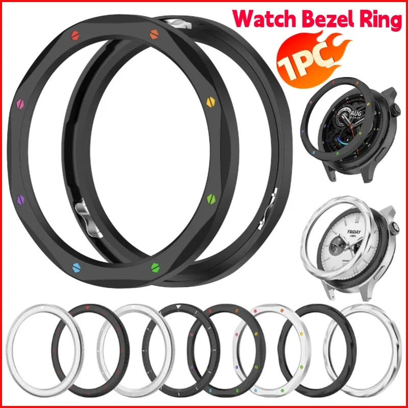 Metal Bezel Rings For Xiaomi W - Xiaomi Smartwatch S3 Accessories ulasan dan harga