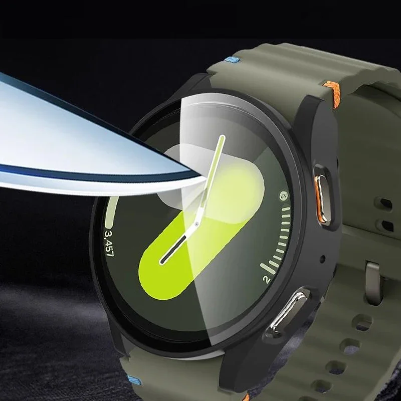 Tempered Glass+PC Case for Sam - Watch Case Bumper ulasan dan harga
