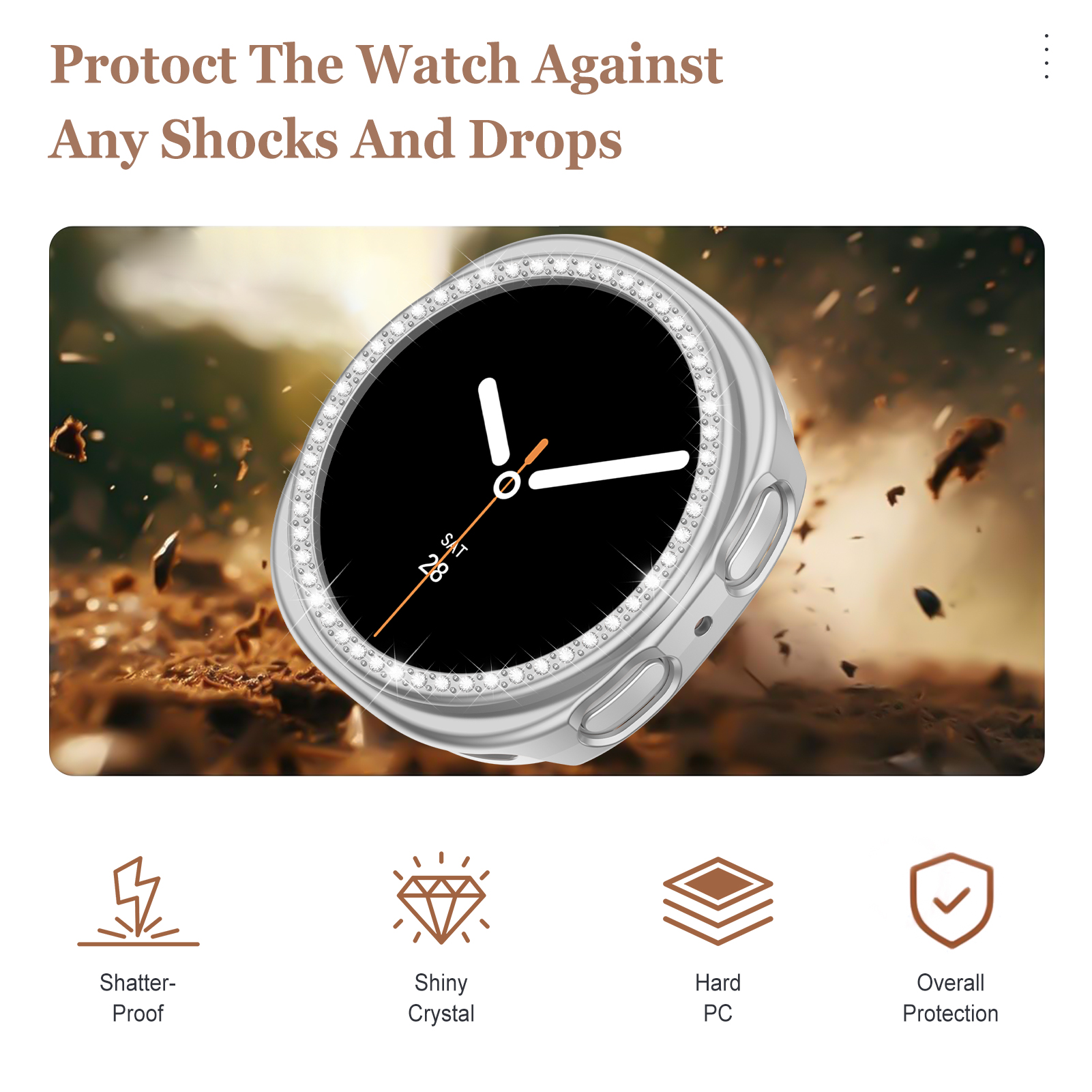 PC Cover For Samsung Galaxy wa - Samsung Smartwatch Accessories ulasan dan harga