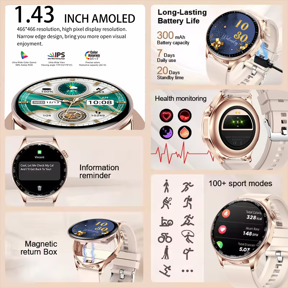 2026 new 2-In-1 TWS Headset Sm - Smartwatch Headset ulasan dan harga