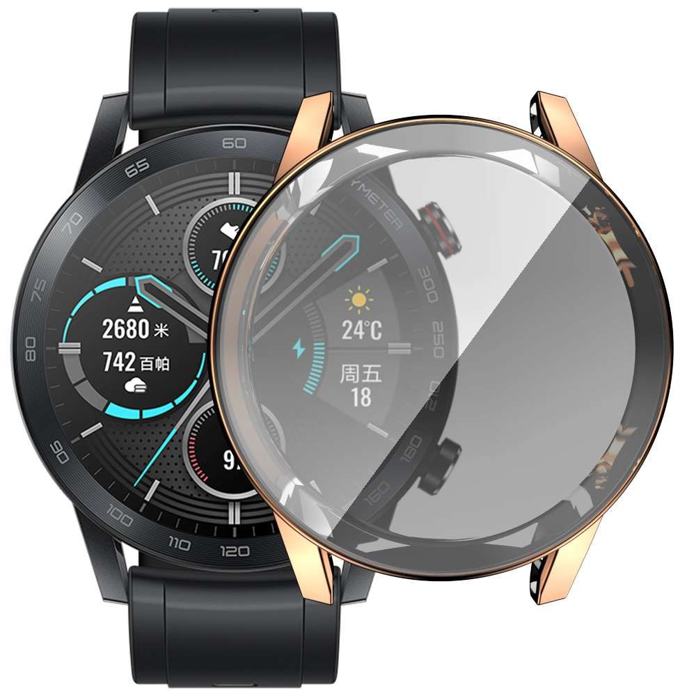 New Ultra Thin Full Cover Plat - Android Smartwatch Accessories ulasan dan harga