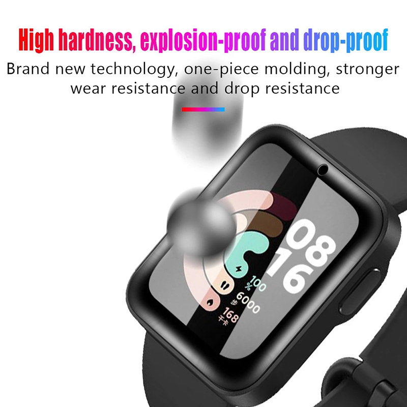 2 Pcs Tempered Glass for Redmi - Smartwatch Icon ulasan dan harga
