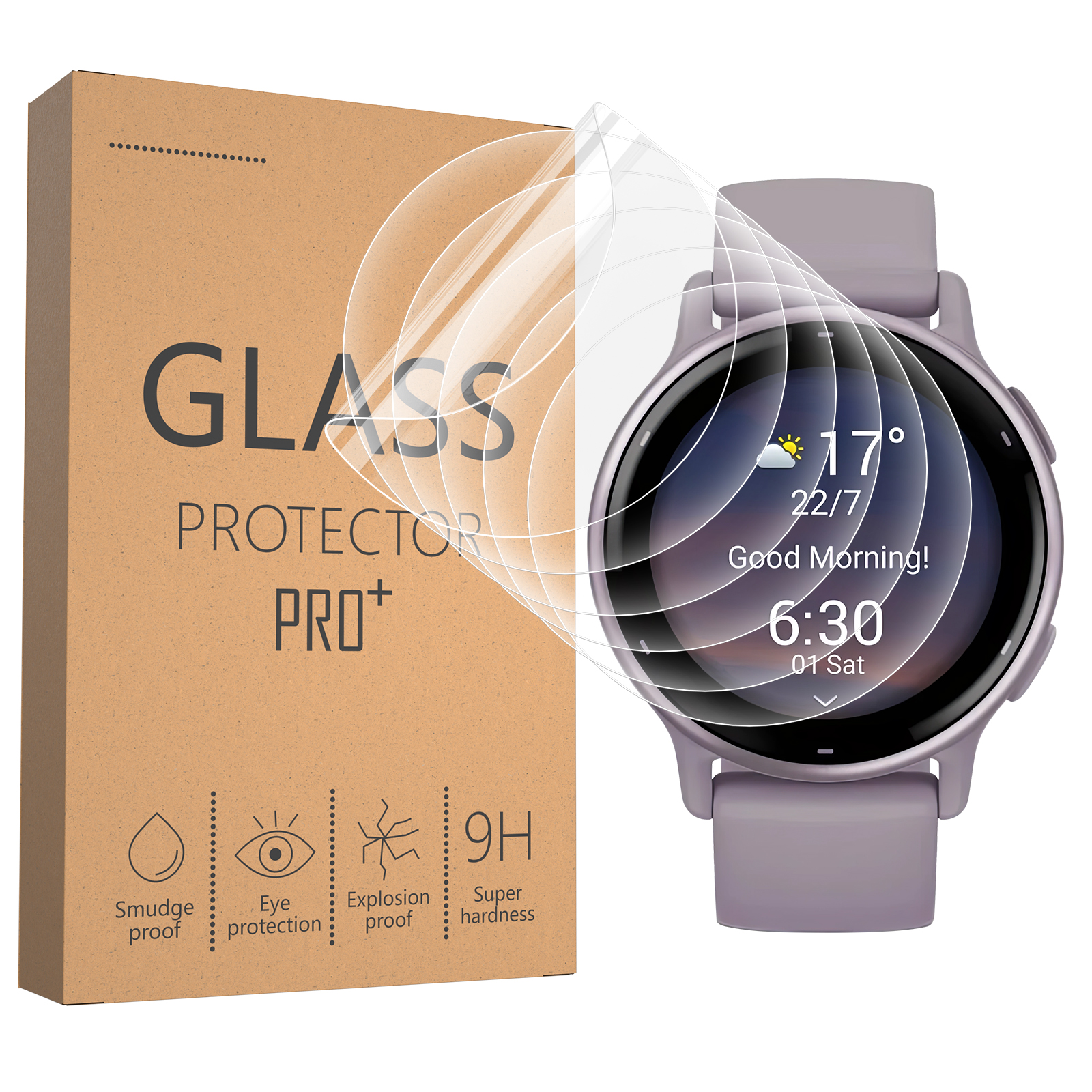 Soft Clear Protective Film For - Smartwatch Icon ulasan dan harga