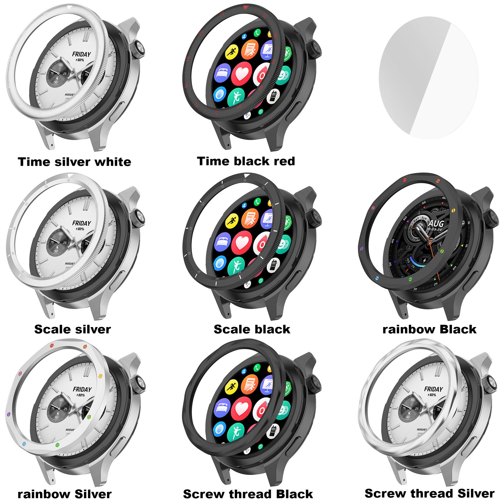 Metal Bezel Ring For Xiaomi Wa - Xiaomi Smartwatch S3 Accessories ulasan dan harga