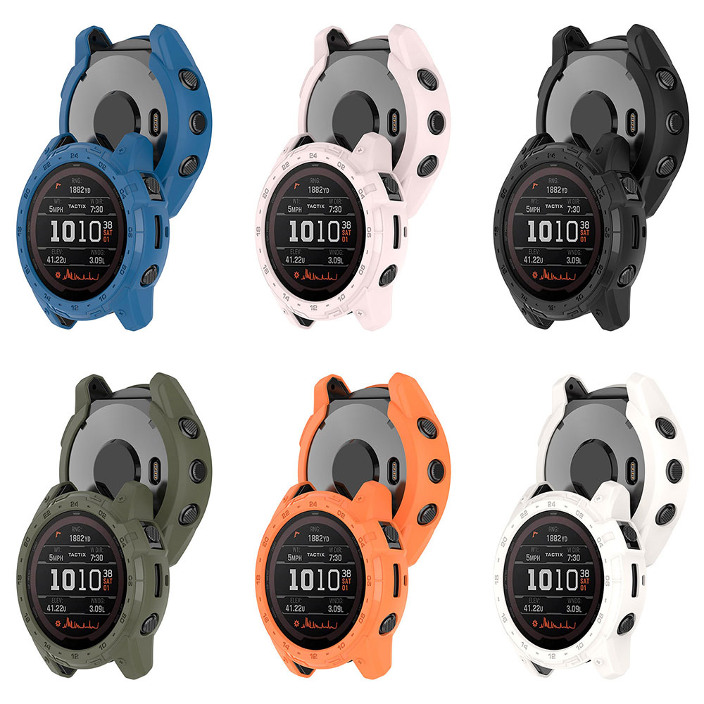 TPU Silicone Case + Tempered G - Android Smartwatch Accessories ulasan dan harga