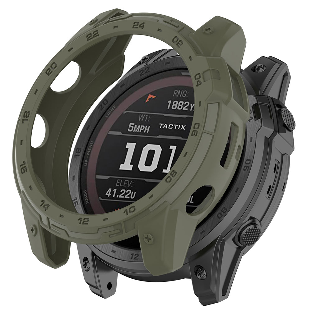 TPU Silicone Case + Tempered G - Android Smartwatch Accessories ulasan dan harga