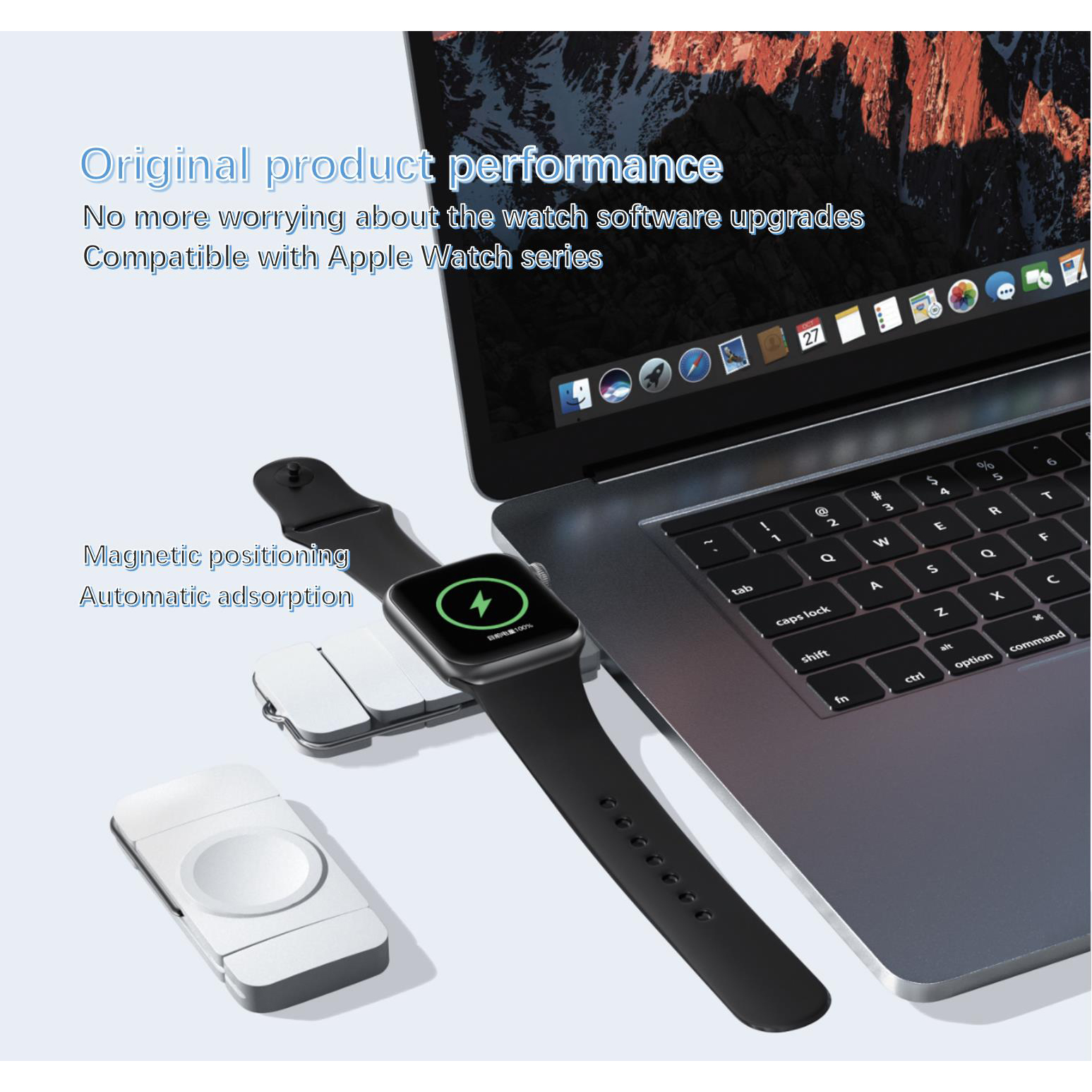 Portable Wireless Charger with - Wireless Charger Watch ulasan dan harga