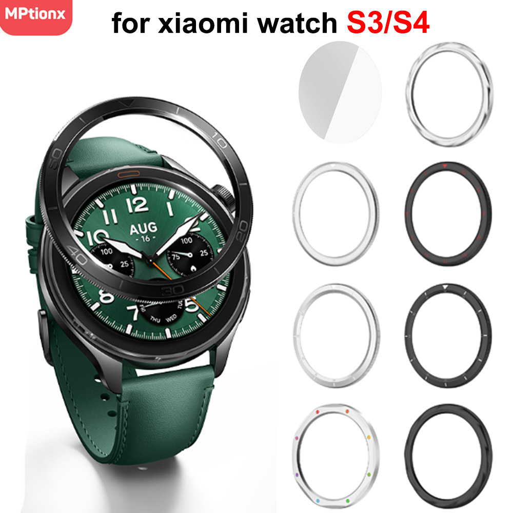 Metal Bezel Ring For Xiaomi Wa - Xiaomi Smartwatch S3 Accessories ulasan dan harga