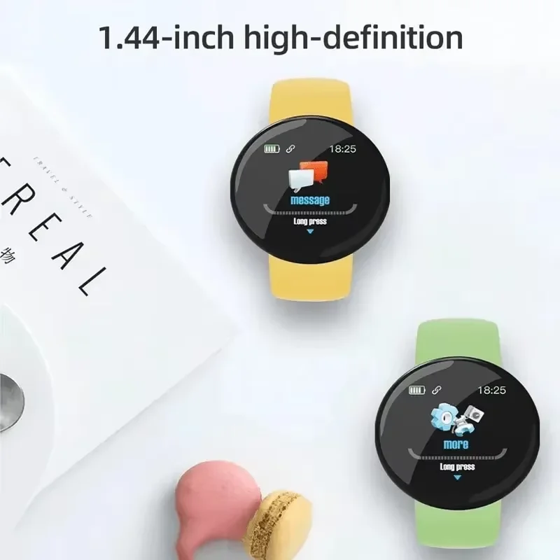 Children D18 Smartwatch Square - Android Smartwatch Accessories ulasan dan harga