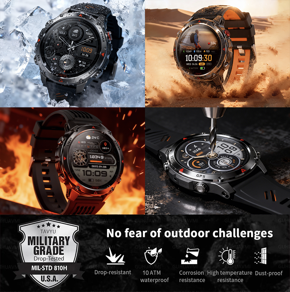 T-Rex 3 Pro Military Grade AGP - Android Smartwatch Accessories ulasan dan harga