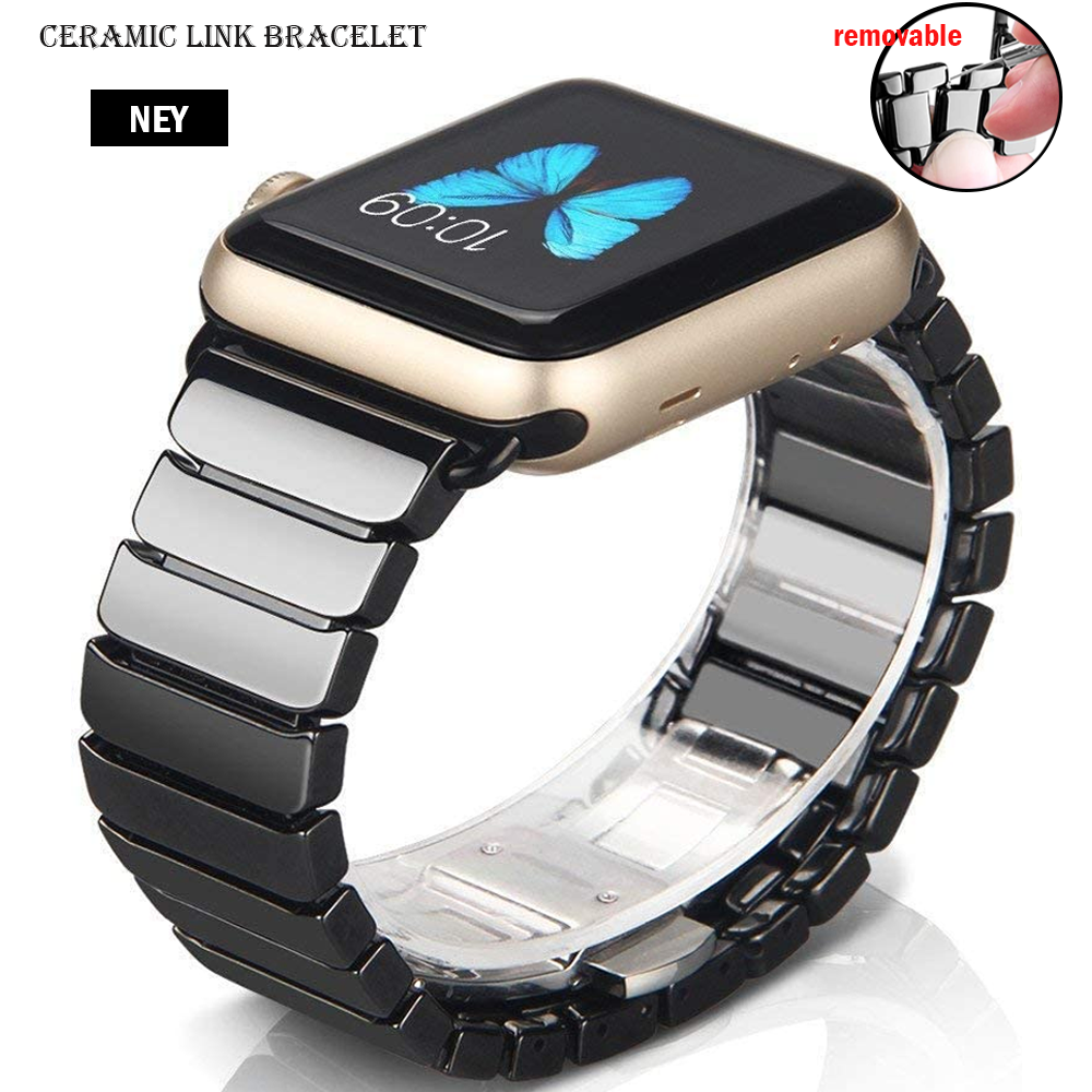 Ceramic Link bracelet for Appl - Ceramic Link Bracelet ulasan dan harga