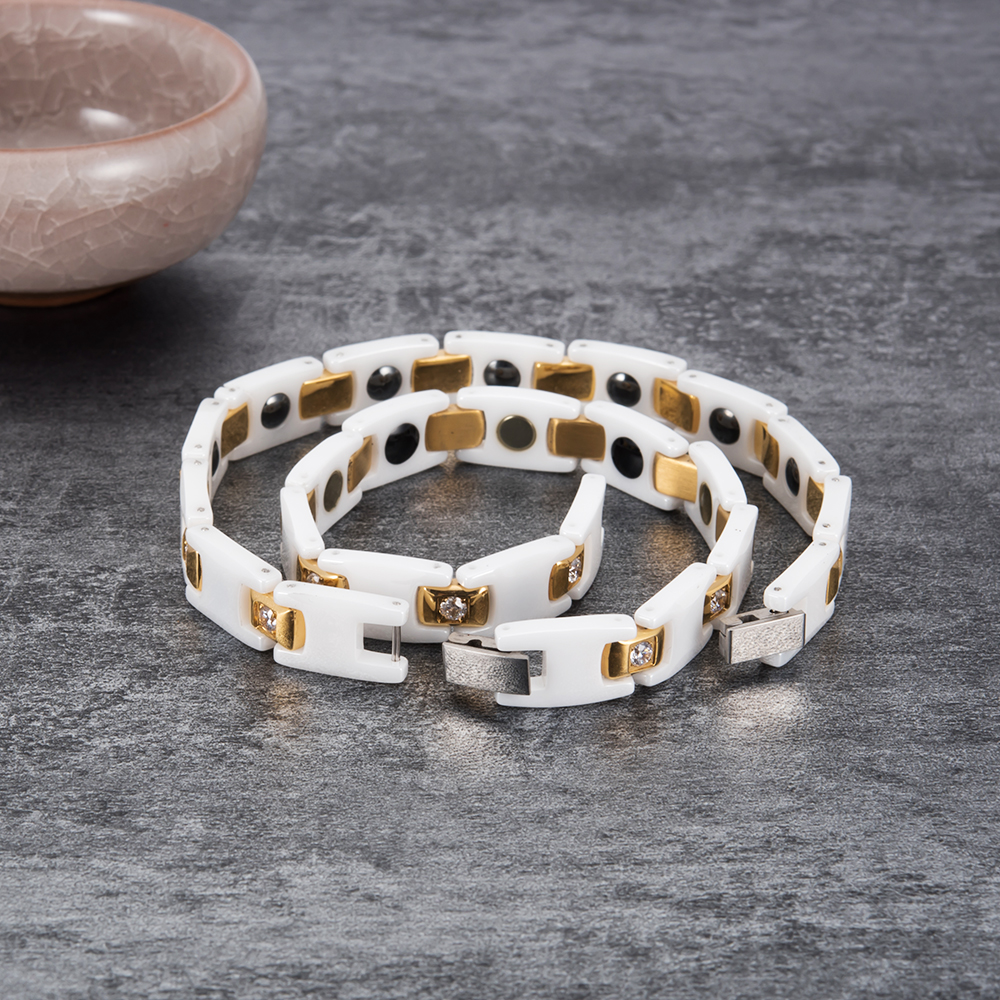 Vinterly Women Ceramic Bracele - Ceramic Link Bracelet ulasan dan harga