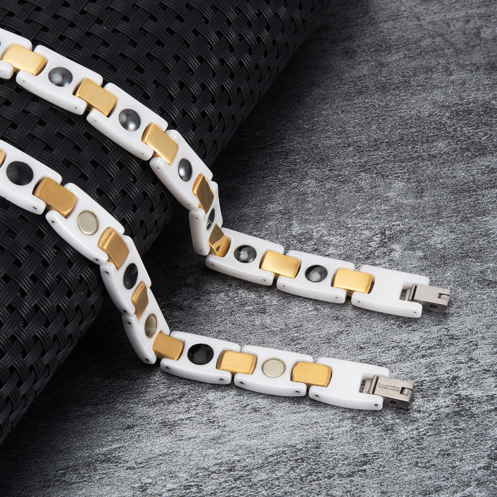 Vinterly Women Ceramic Bracele - Ceramic Link Bracelet ulasan dan harga