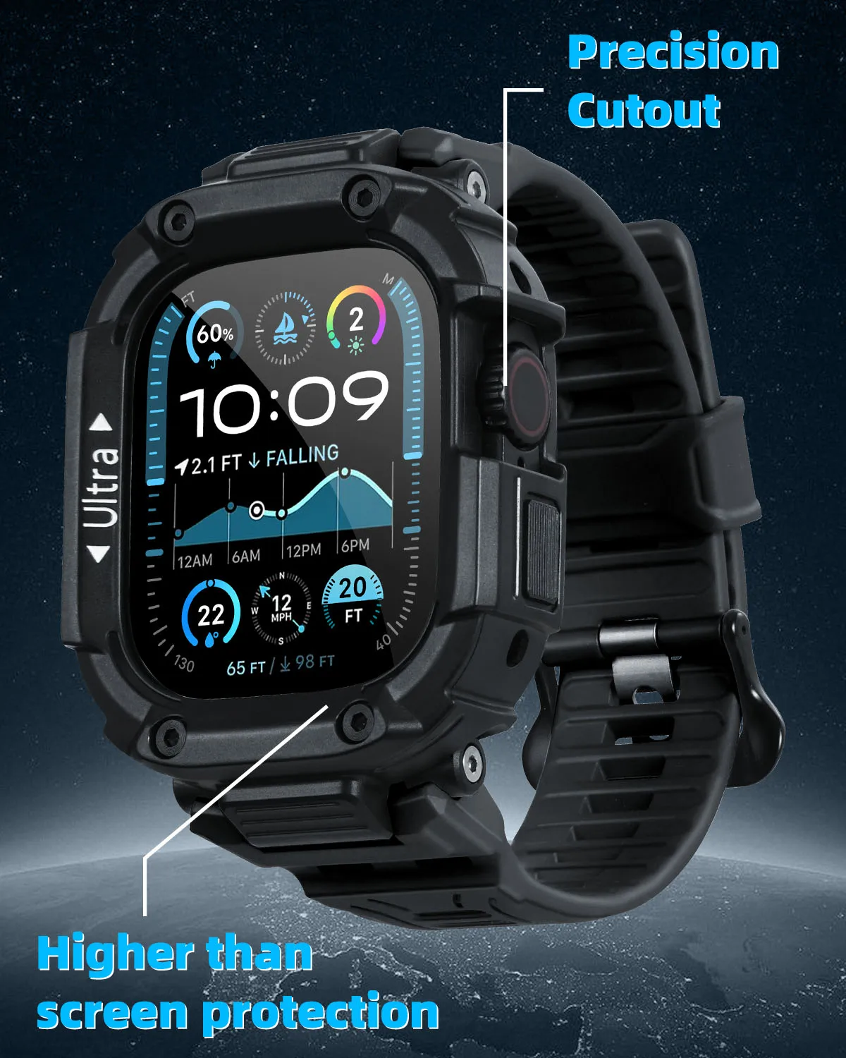 Oatsbasf Protector Frame Cover - Watch Case Bumper ulasan dan harga