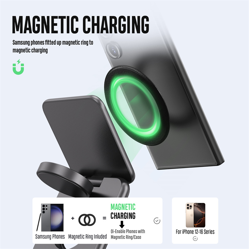 KUXIU Wireless Charger for Sam - Wireless Charger Watch ulasan dan harga