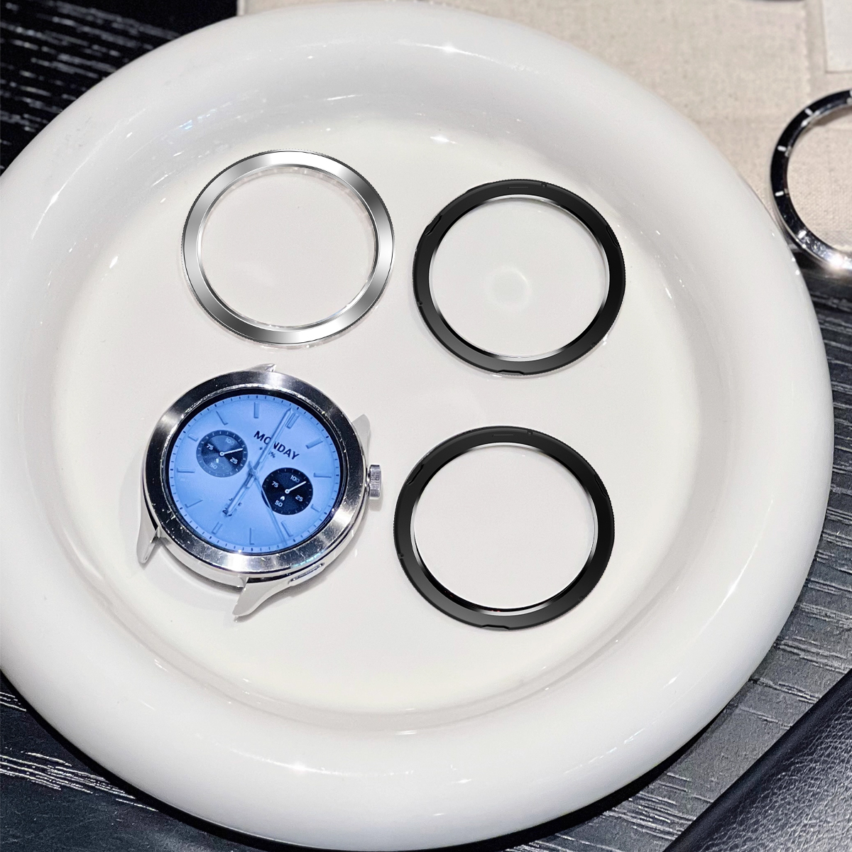 Minimalist PC Bezel For Xiaomi - Xiaomi Smartwatch S3 Accessories ulasan dan harga