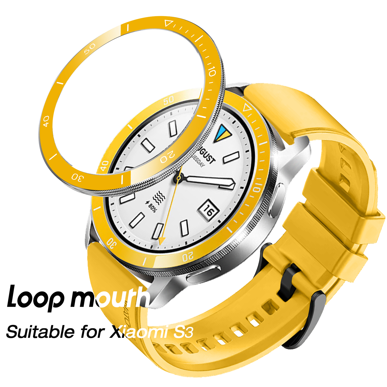 Bezel Ring For Xiaomi Watch S3 - Xiaomi Smartwatch S3 Accessories ulasan dan harga