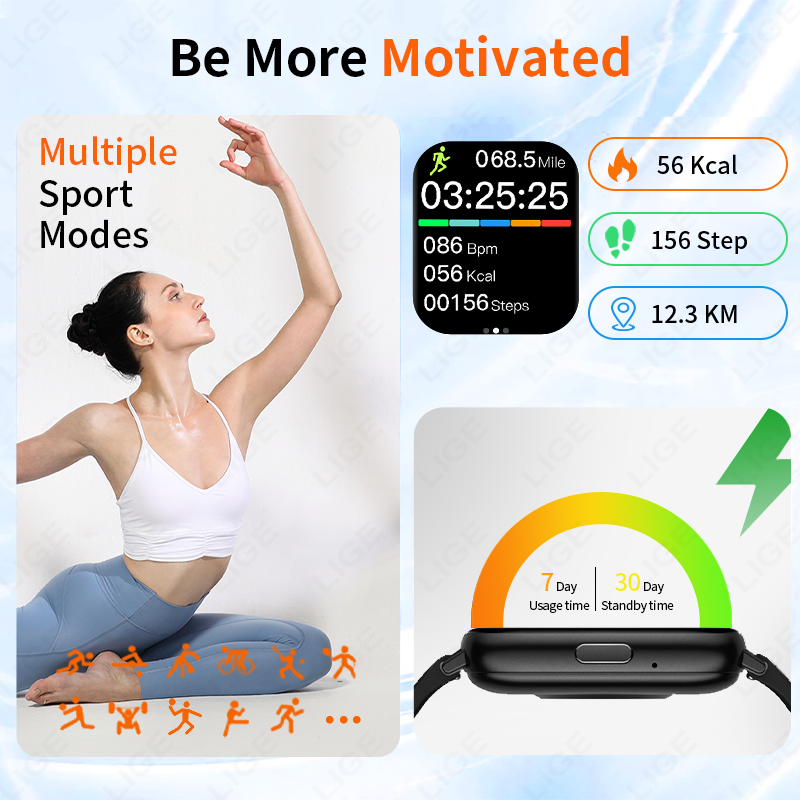 New Smart Watch Men Full Touch - Android Smartwatch Accessories ulasan dan harga