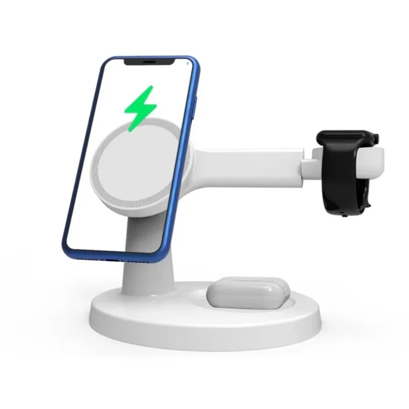 Wireless 3 In 1 Magnetic Charg - Wireless Charger Watch ulasan dan harga