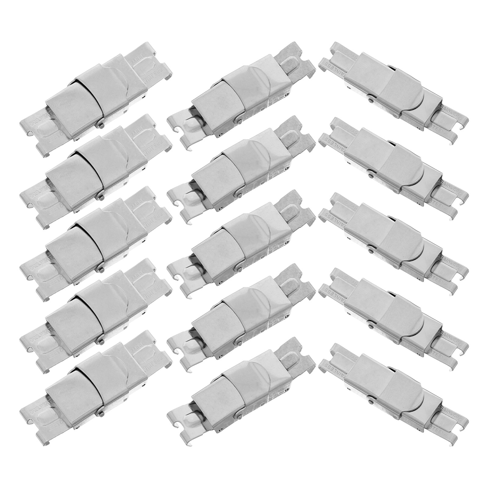 15Pcs Hand Watch Stainless Ste - Stainless Mesh Band ulasan dan harga