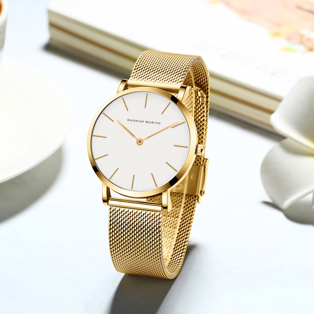 2023 New Women Bracelet Watch  - Stainless Mesh Band ulasan dan harga