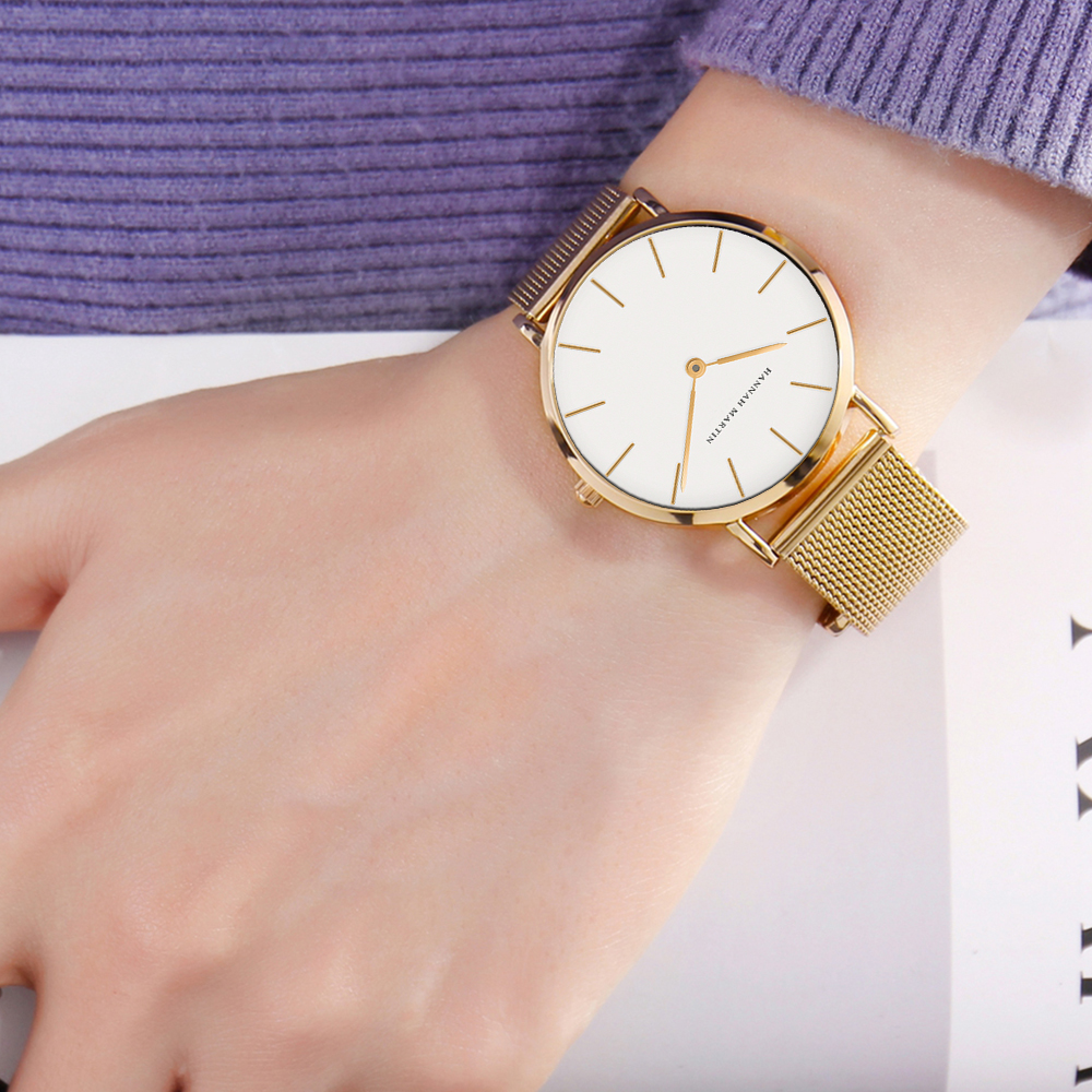 2023 New Women Bracelet Watch  - Stainless Mesh Band ulasan dan harga