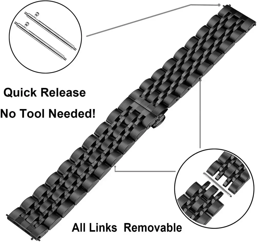 Metal Bracelet Strap For Xiaom - Xiaomi Smartwatch S3 Accessories ulasan dan harga